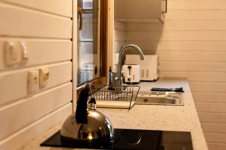 	Domek wakacyjny z 1 sypialnią na piętrze w Kopalinie - Cuisine