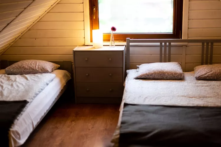 	Domek wakacyjny z 1 sypialnią na piętrze w Kopalinie - Chambre