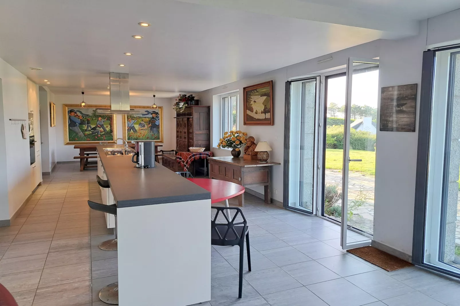 Granitsteinhaus in Nevez - Kitchen