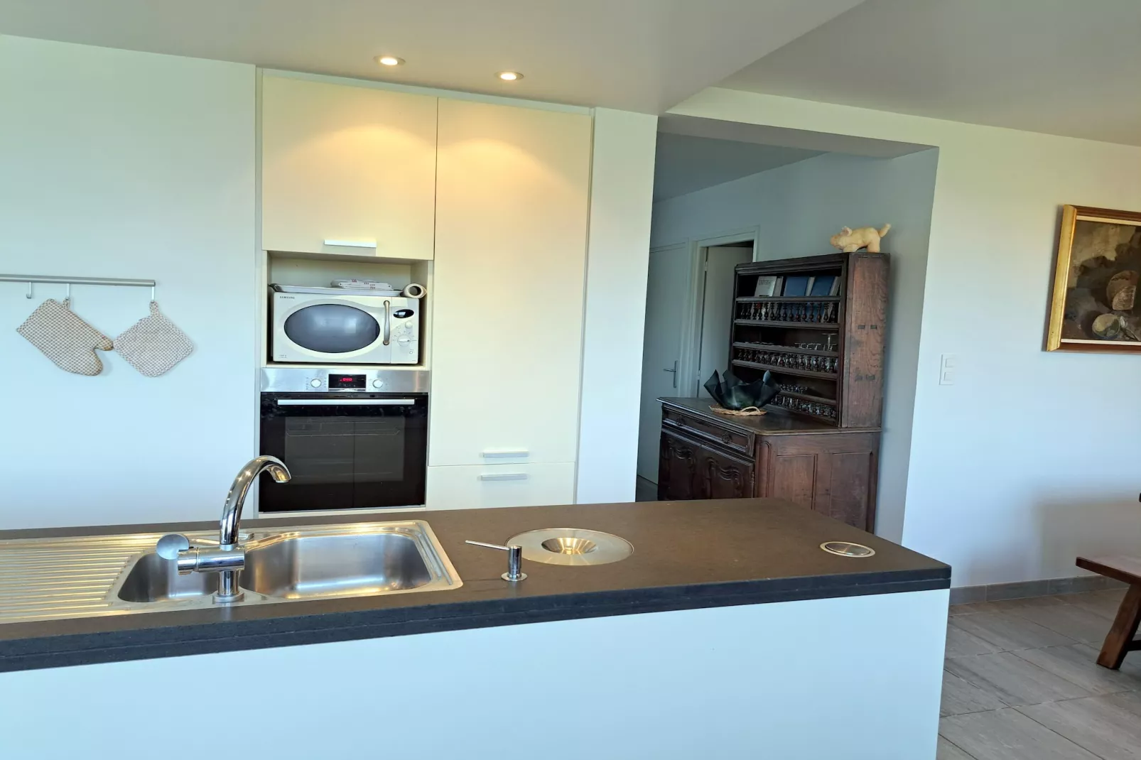 Granitsteinhaus in Nevez - Kitchen