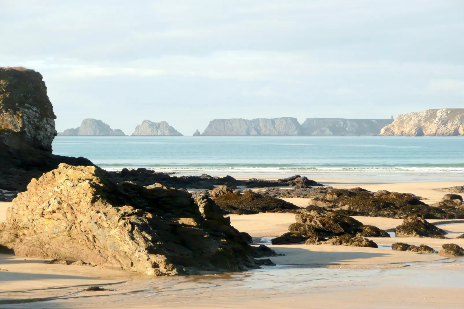 Ferienhaus mit Panorama-Meerblick Plonévez-Porzay - Gebiete Sommer 1 km