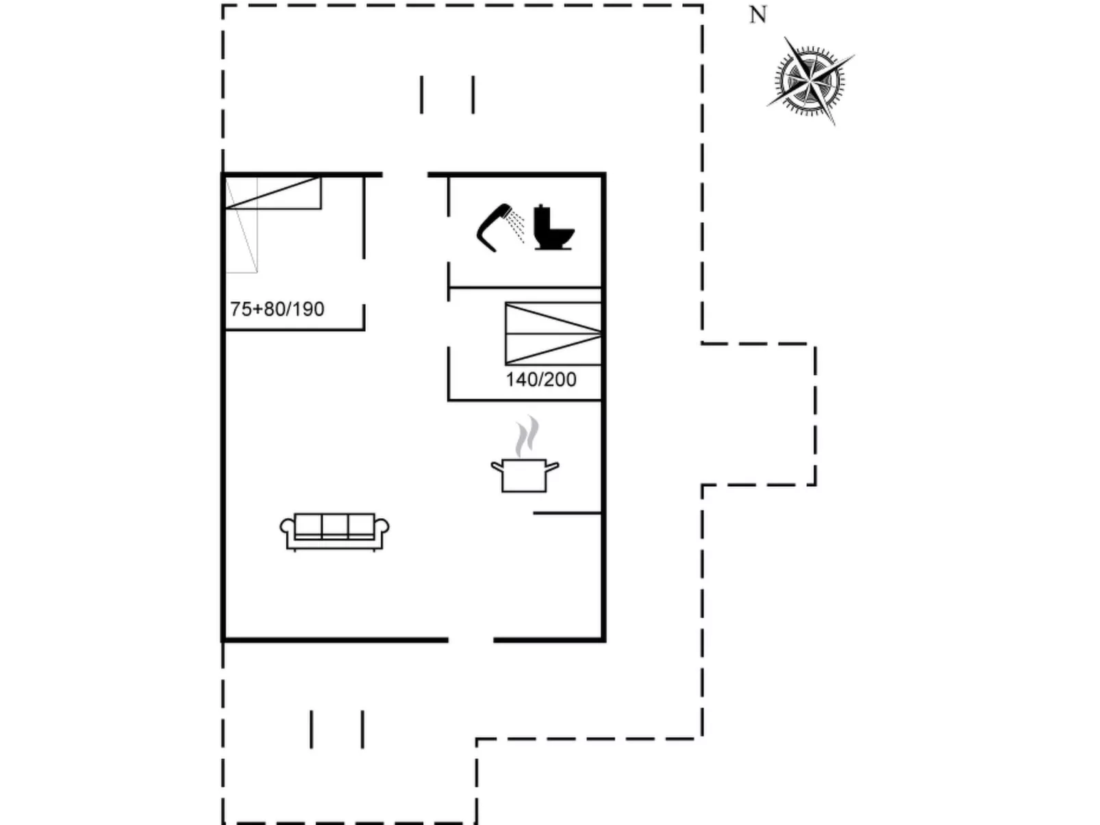 "Egonie" - 100m from the sea