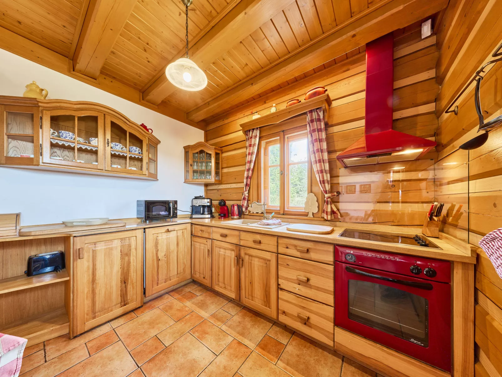 Timber Lodge with Sauna