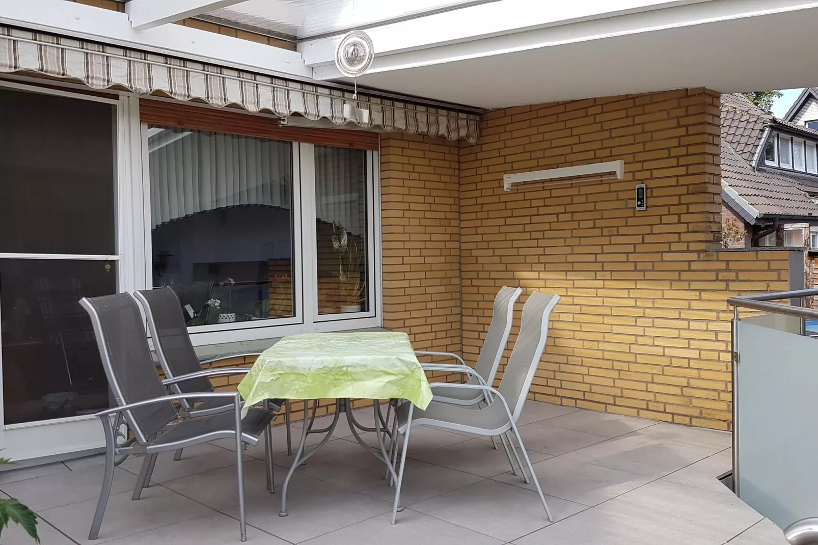 Schöne Ferienwohnung in Bissendorf nähe Osnabrück-Balcon-terrasse