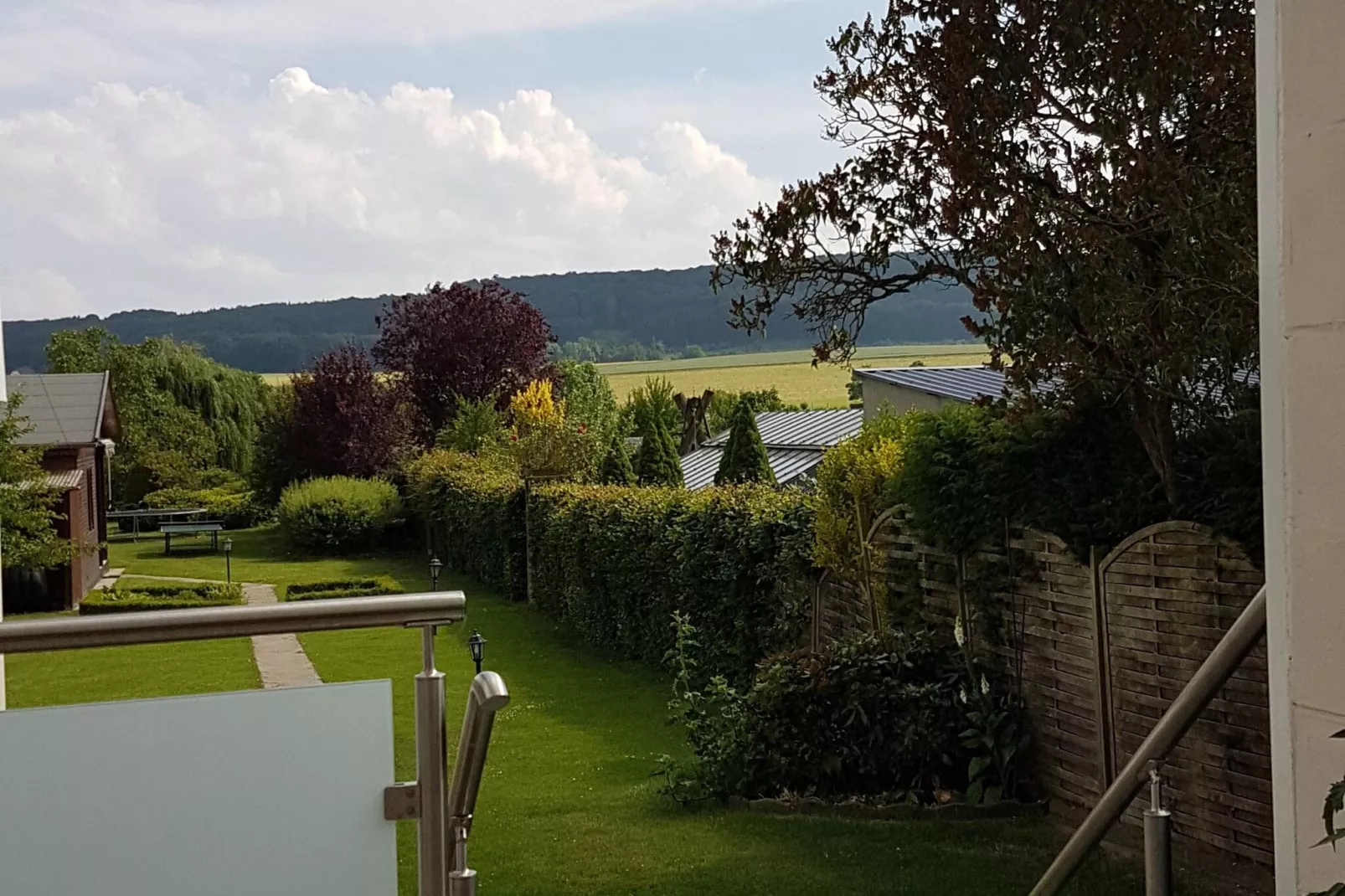 Schöne Ferienwohnung in Bissendorf nähe Osnabrück-Balcon-terrasse