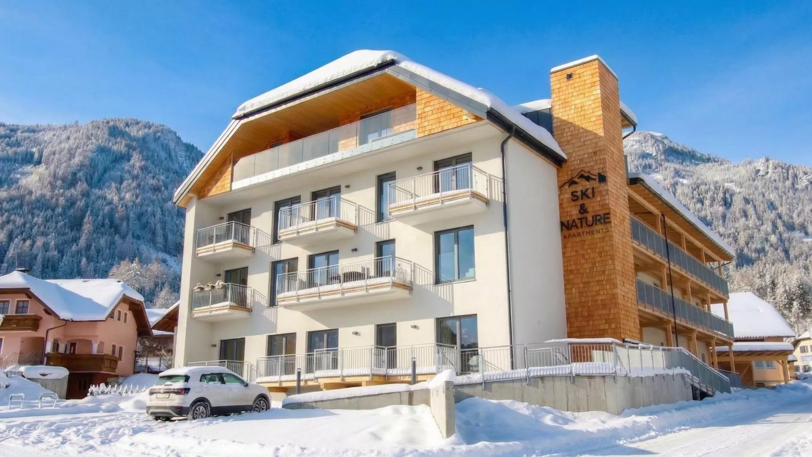 Ski-Nature Apartment Lungau - Extérieur hiver