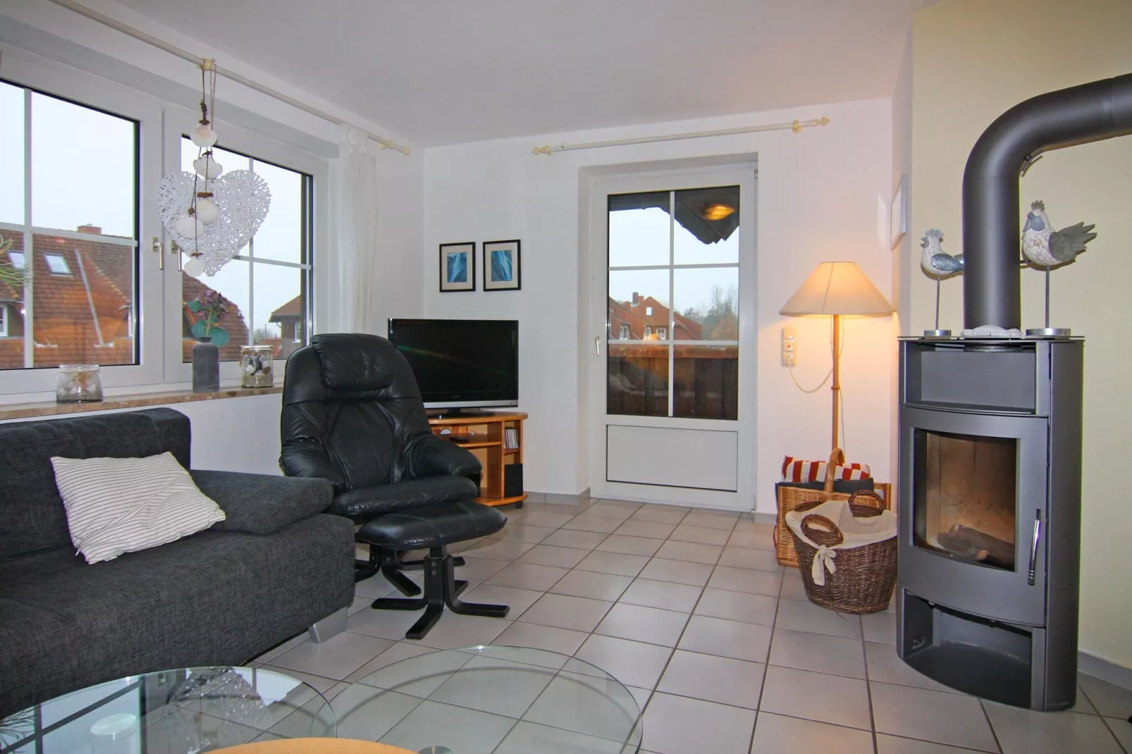 App F 15 a-DG über 2 Etagen 105 qm 4 Pers-Living room