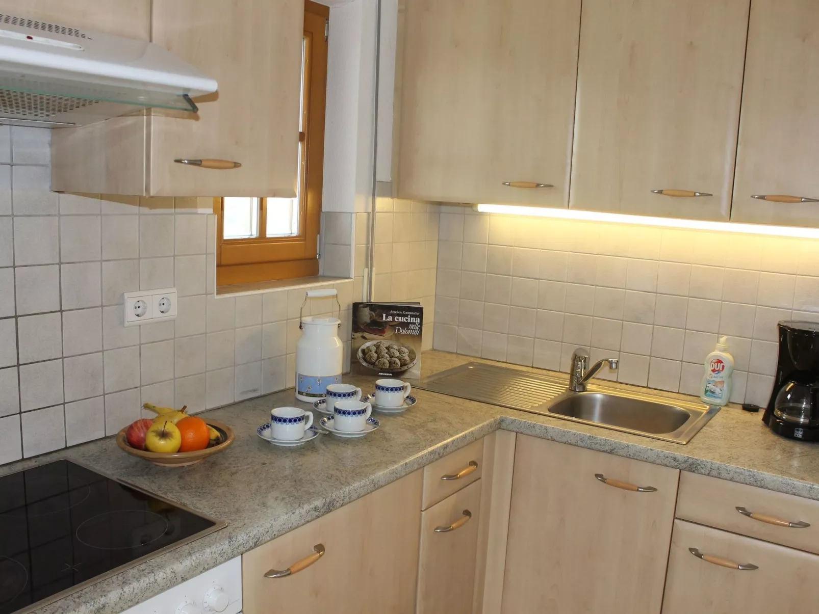 Große, helle Wohnung mit großartigem Panoramablick für sieben Personen