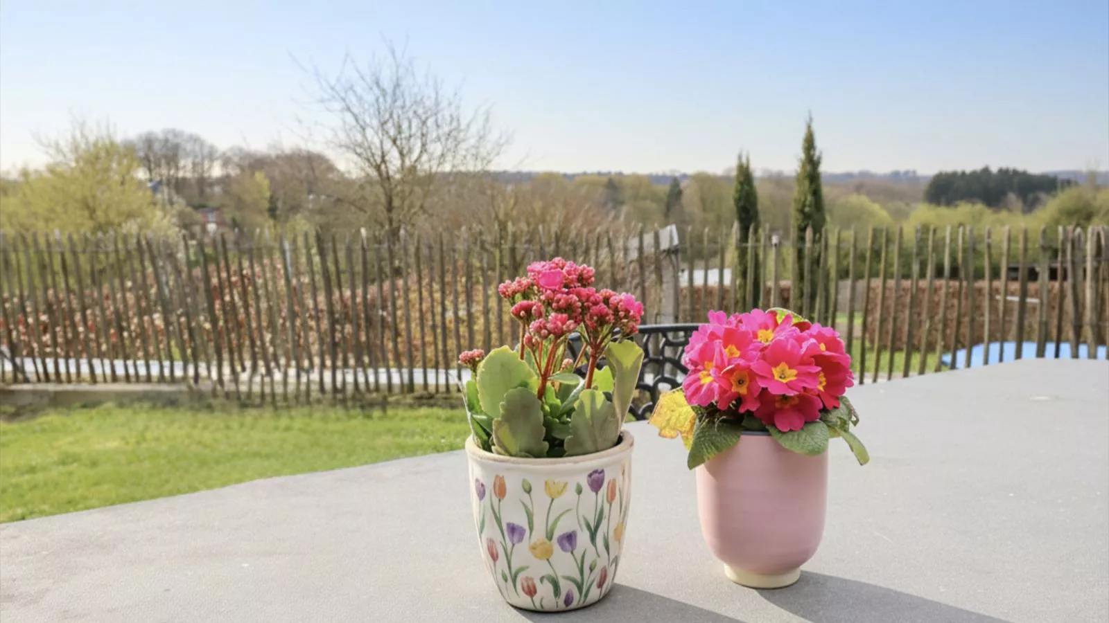 Gite de Temme - View in summer