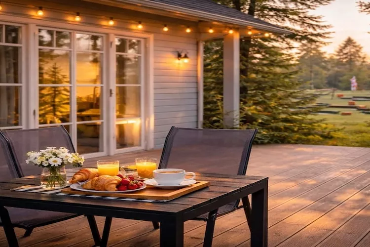 Holiday homes Rewal 60 qm Kapitäns Haus - Terrasse / balcon