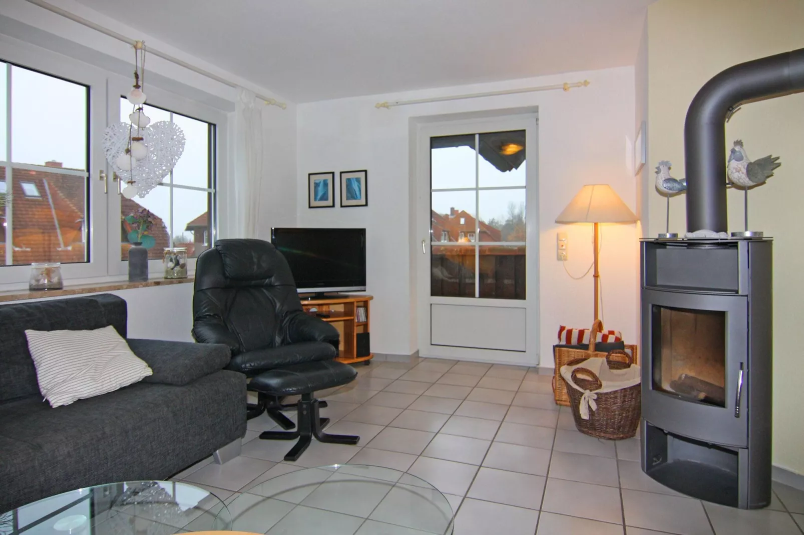App F 15 a-DG über 2 Etagen 105 qm 5 Pers-Wohnzimmer