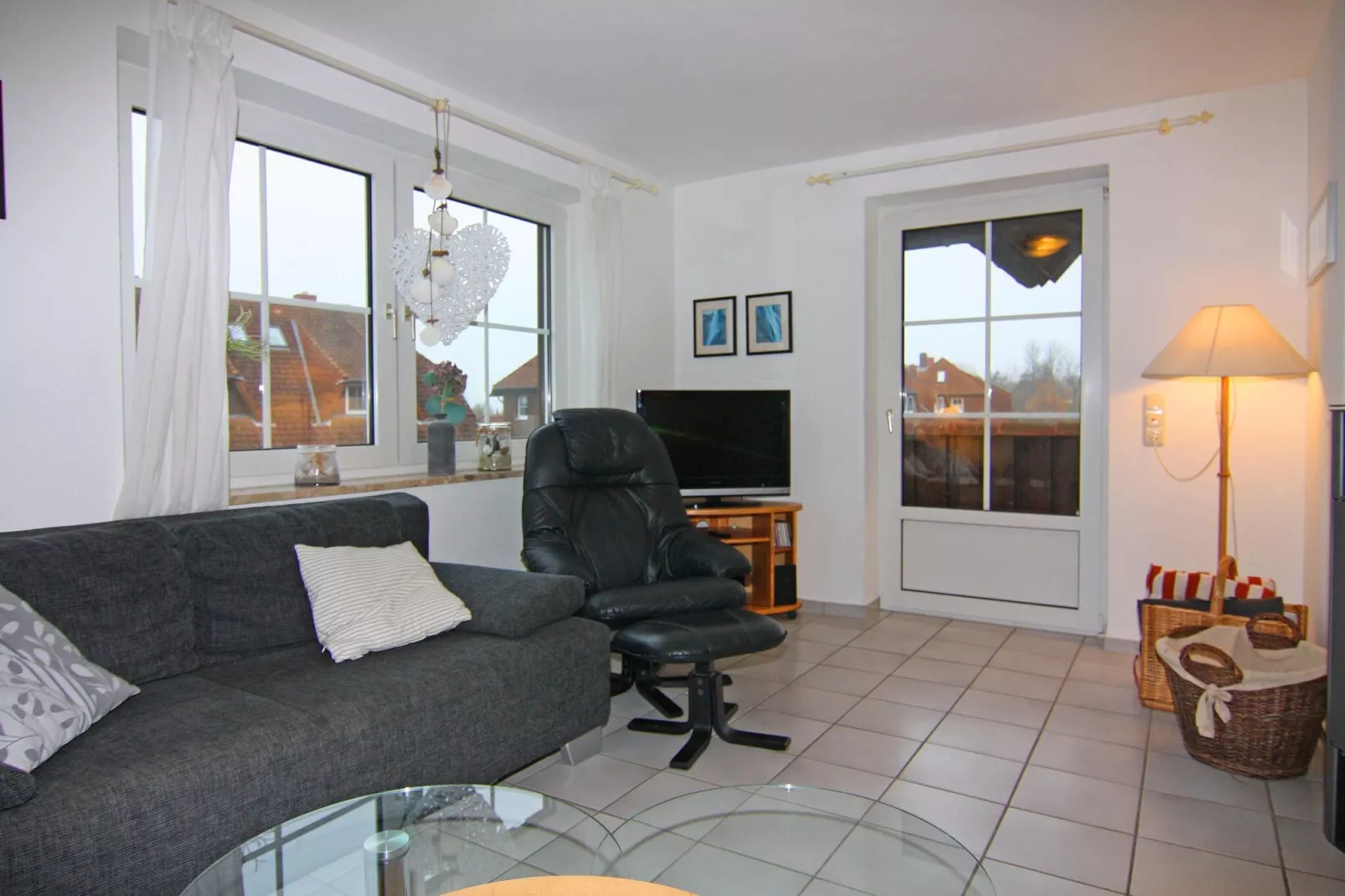 App F 15 a-DG über 2 Etagen 105 qm 5 Pers-Wohnzimmer