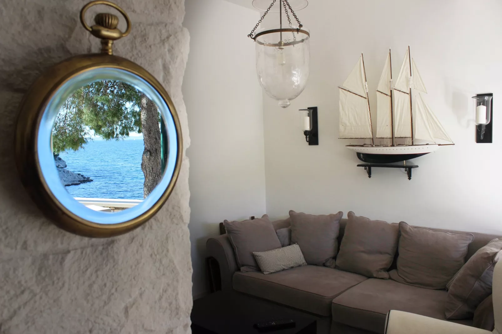 Seafront villa Marella - Living room