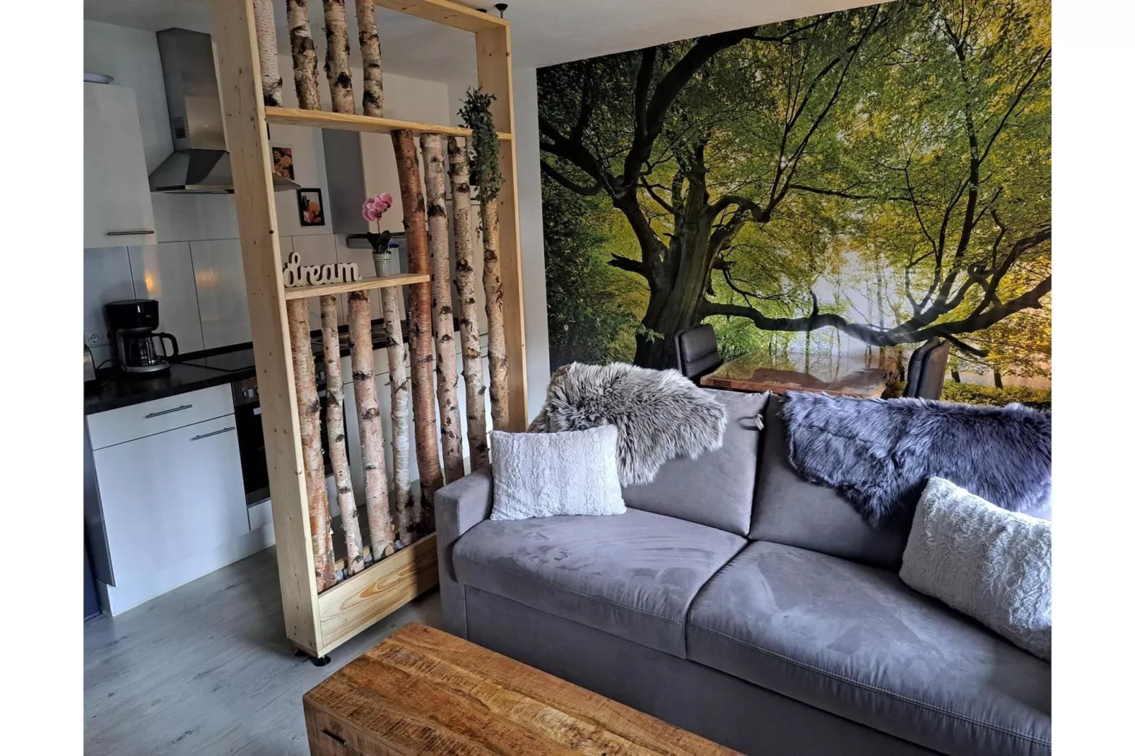 Apartment In der Büre C - Wohnzimmer