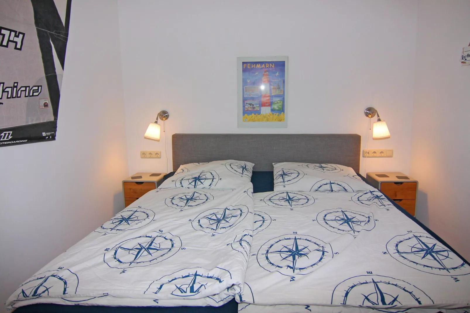 2-Raum-App 56 qm E-39 1 OG / 3 Pers-Bedroom