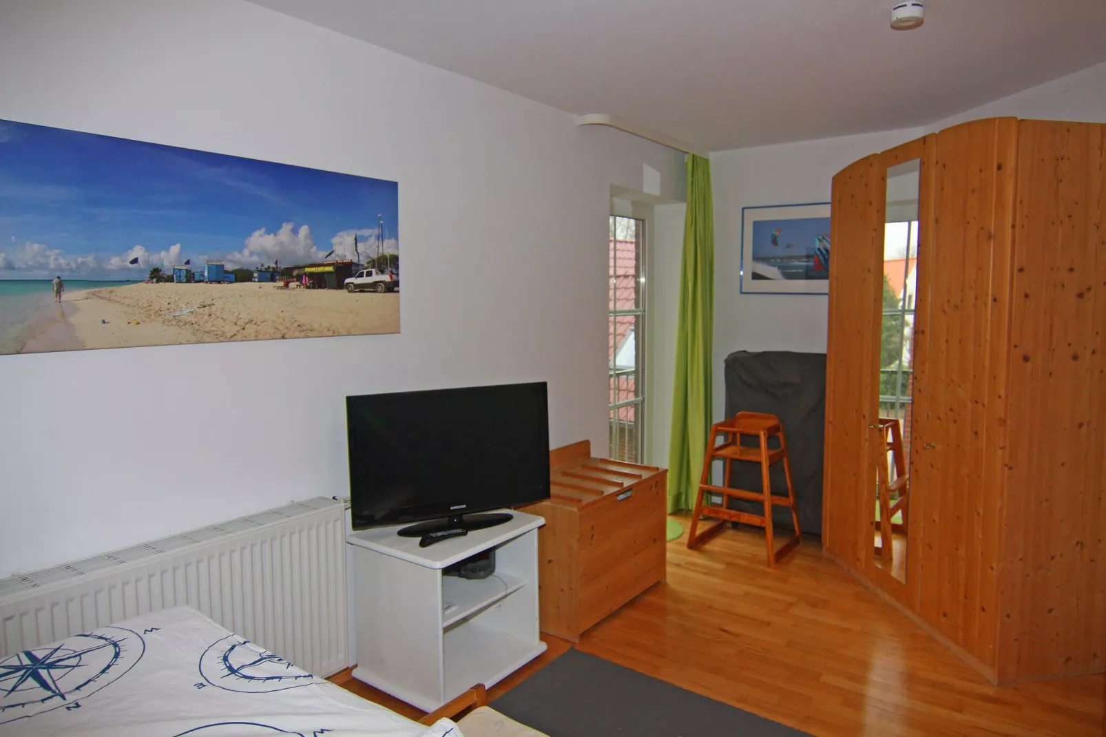 2-Raum-App 56 qm E-39 1 OG / 3 Pers-Bedroom