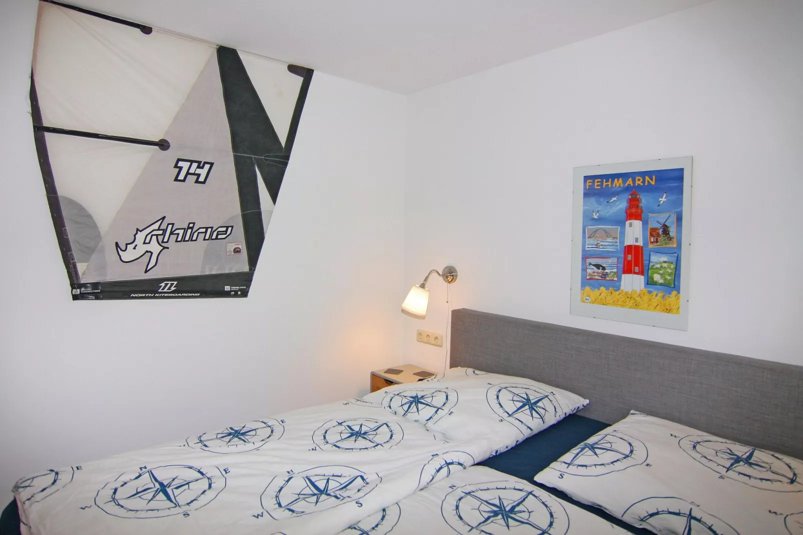 2-Raum-App 56 qm E-39 1 OG / 3 Pers-Bedroom