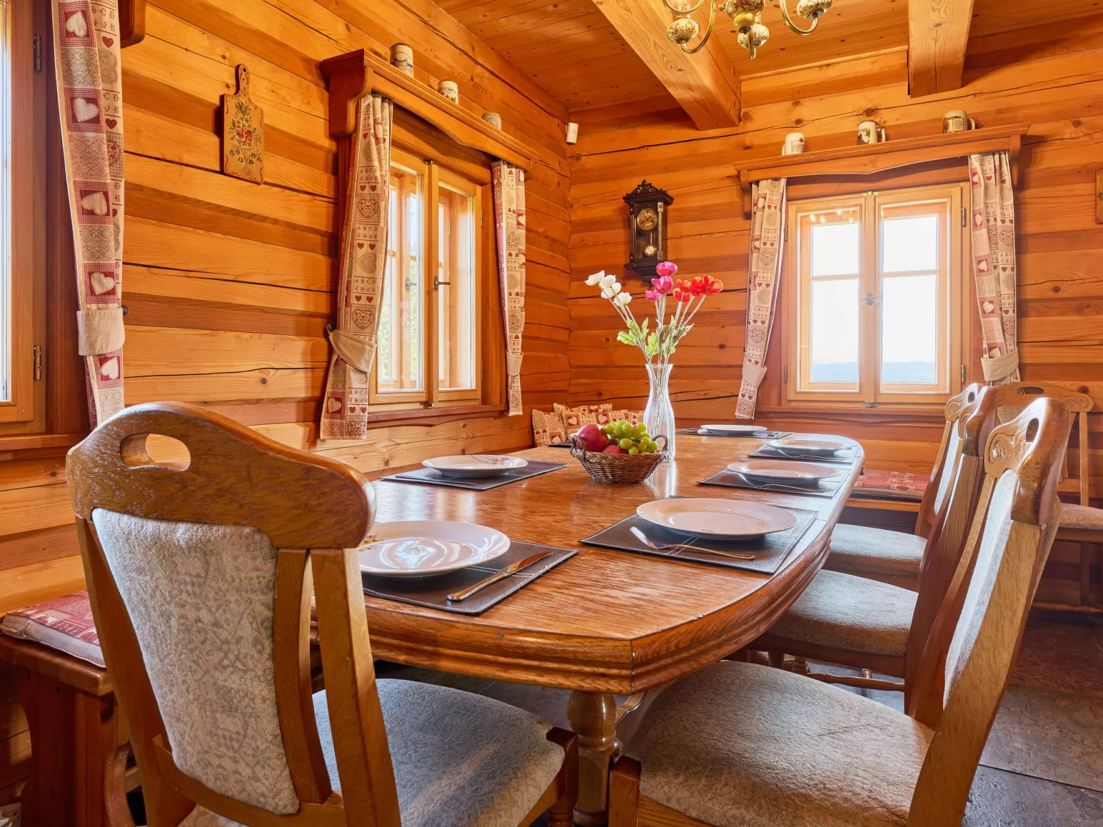 Timber Lodge with Hydromassage - Dedans