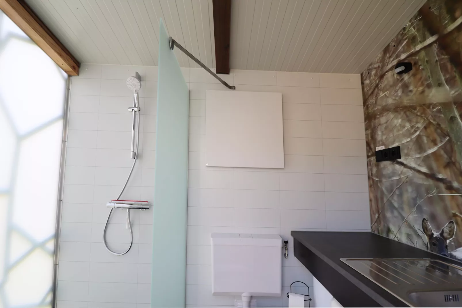 Tentlodge Partijs Wellness met sauna en prive-bad-2p - Badezimmer