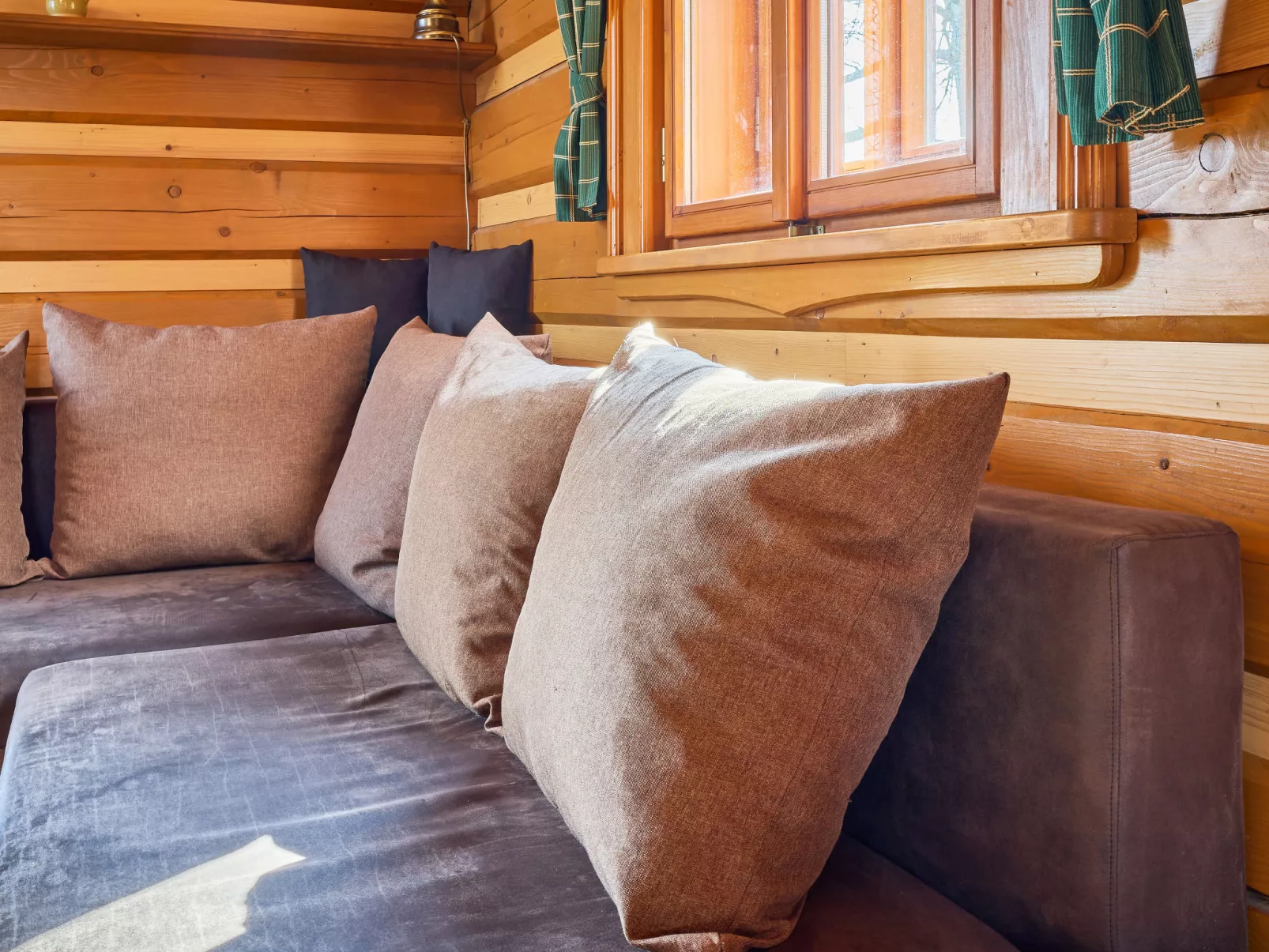 Timber Lodge with Sauna - Dedans