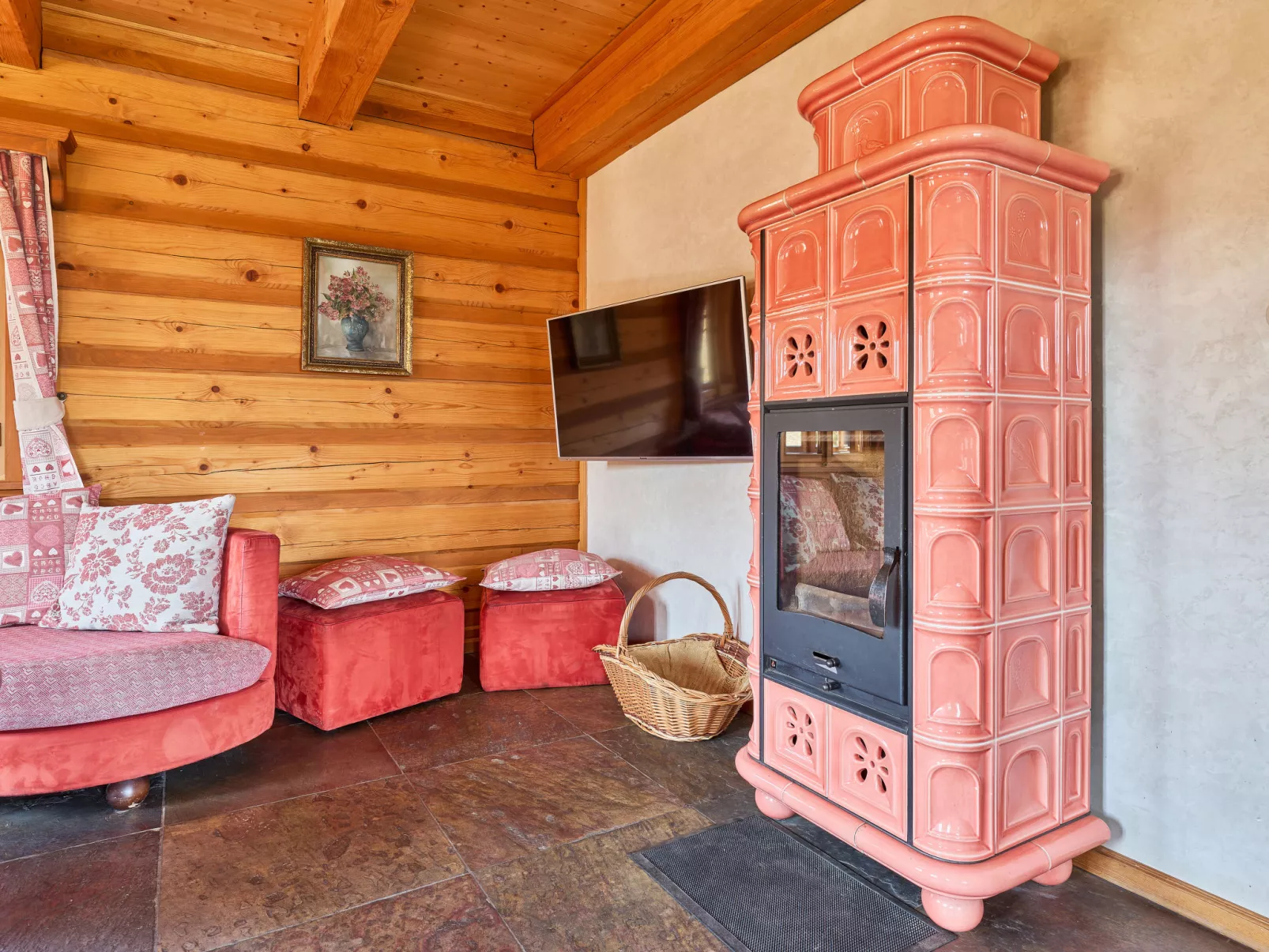 Timber Lodge with Hydromassage - Dedans