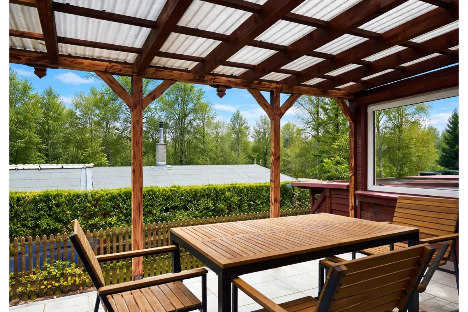 Ferienhaus Amy - Terrasse / balcon