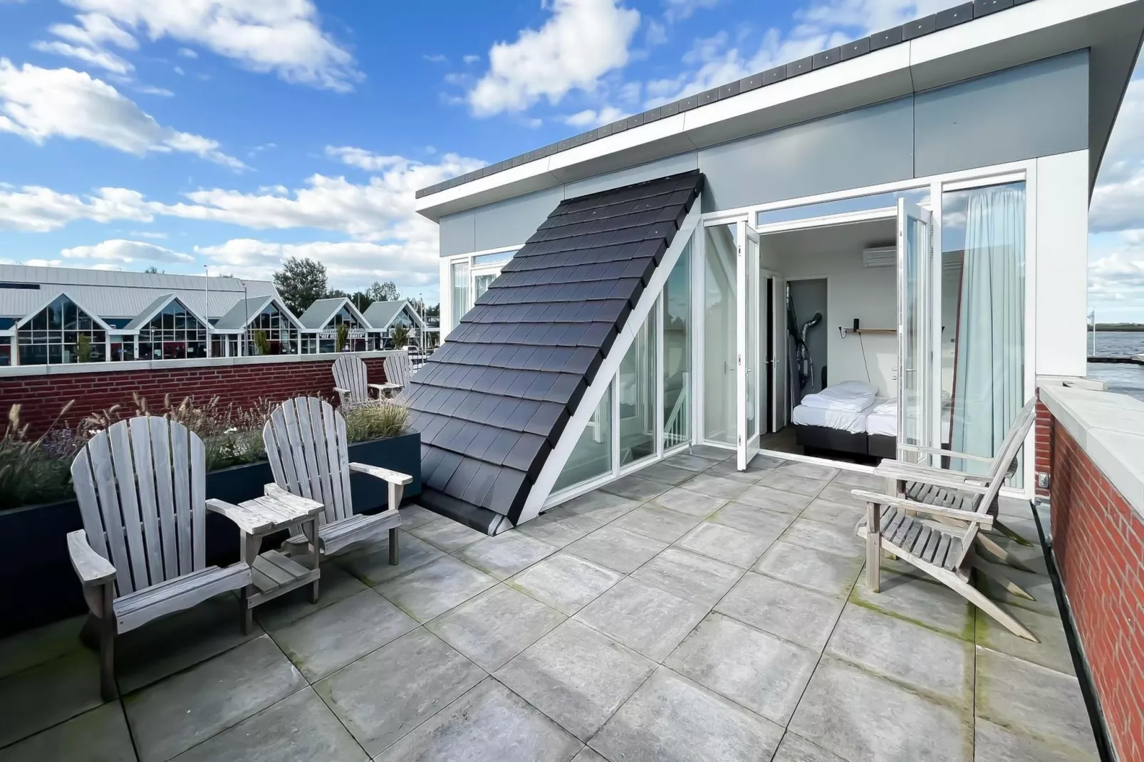 Havenzicht - Terrasse / balcon