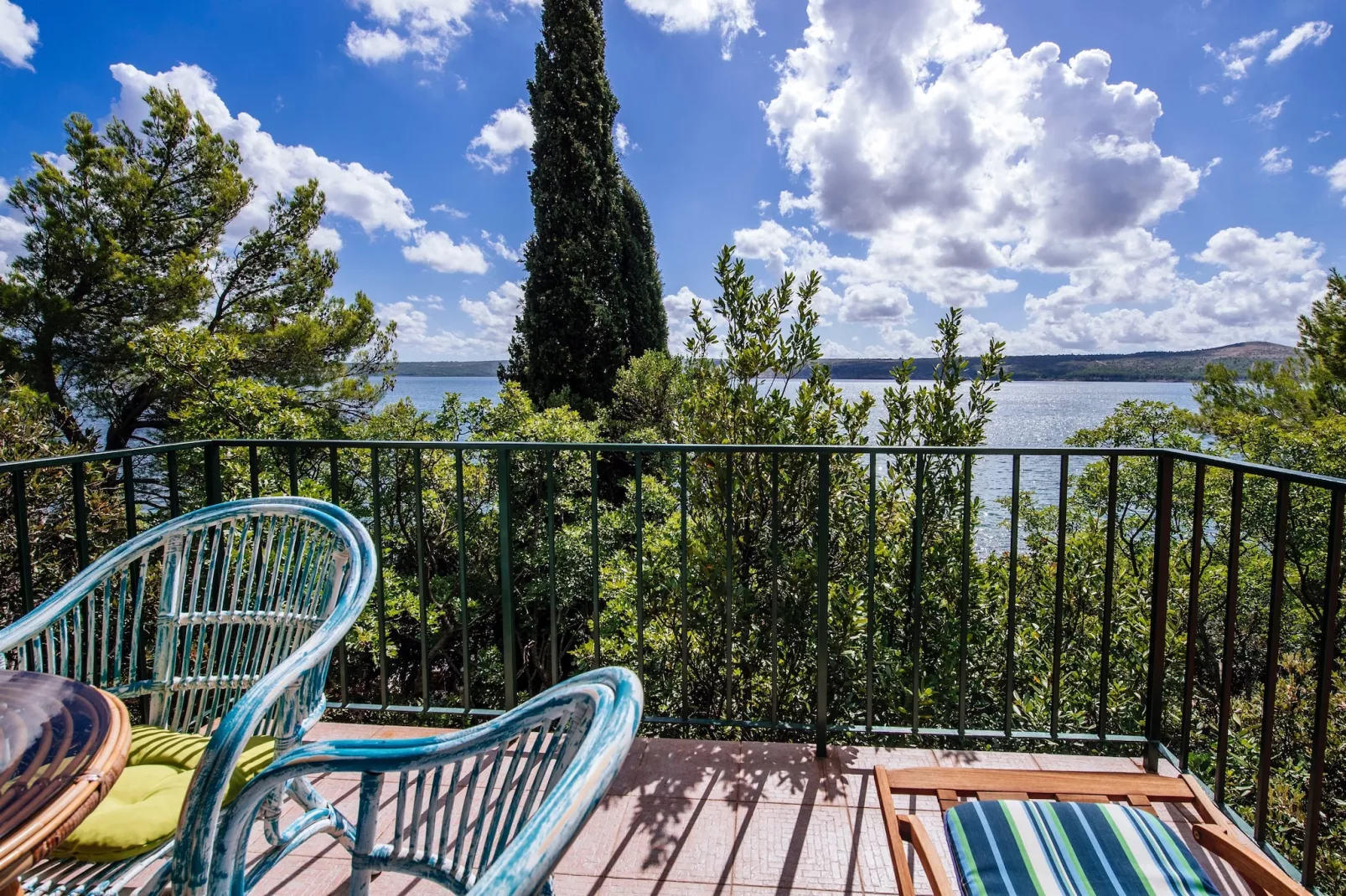 Beachfront  house Dunja - Terrace balcony