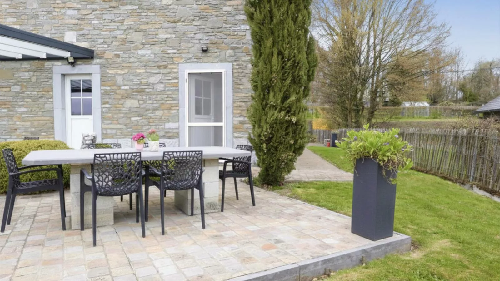 Gite de Temme - Terrace balcony