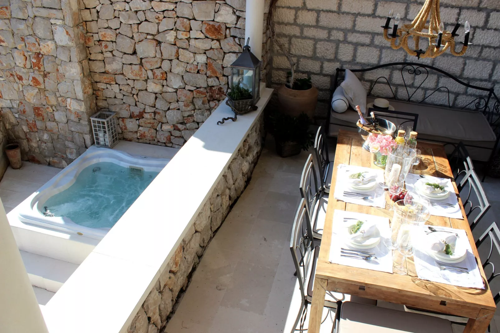 Seafront villa Marella - Terrace