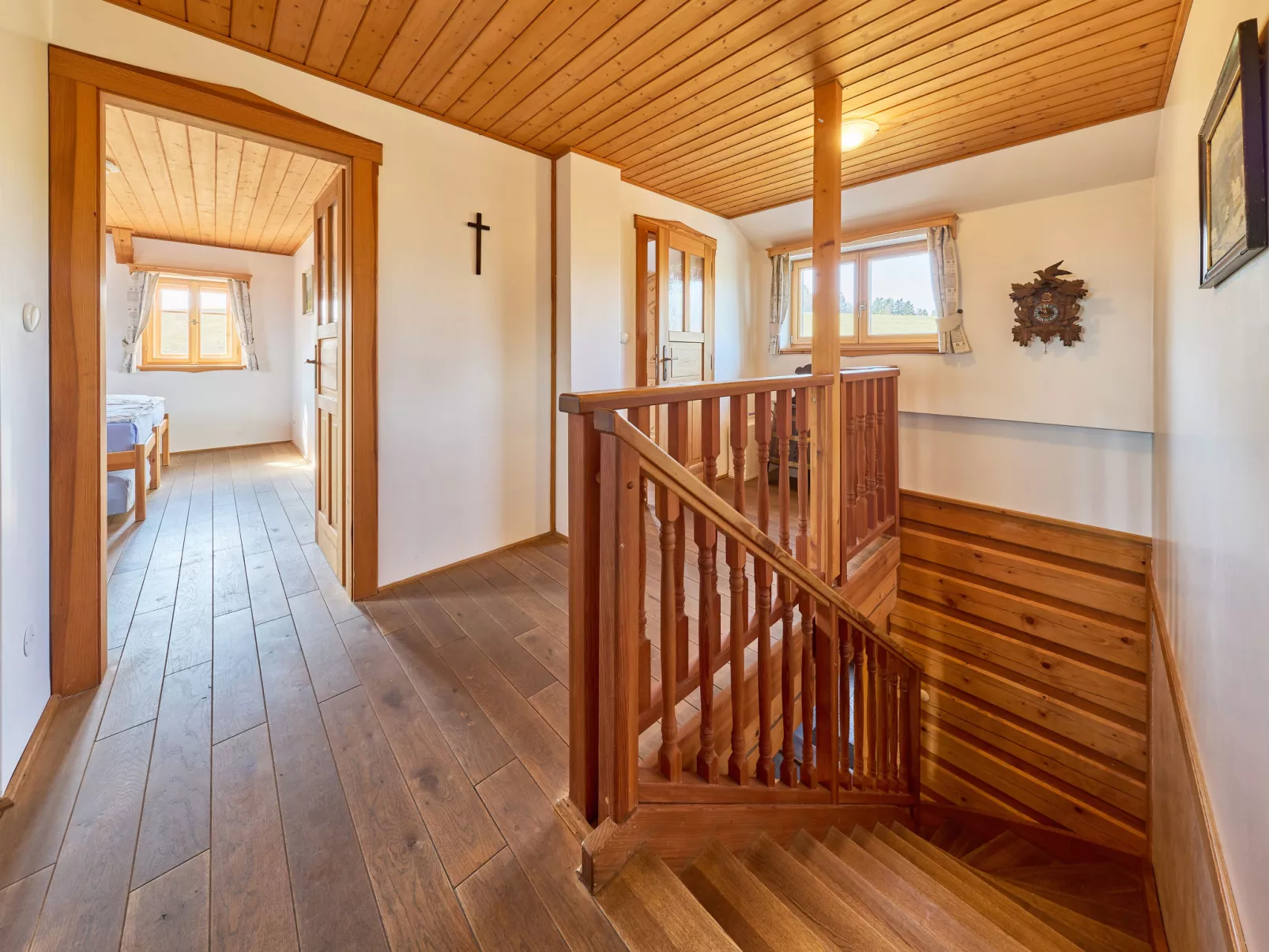 Timber Lodge with Hydromassage - Dedans