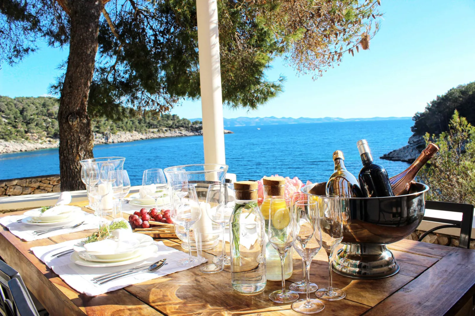 Seafront villa Marella - Terrace