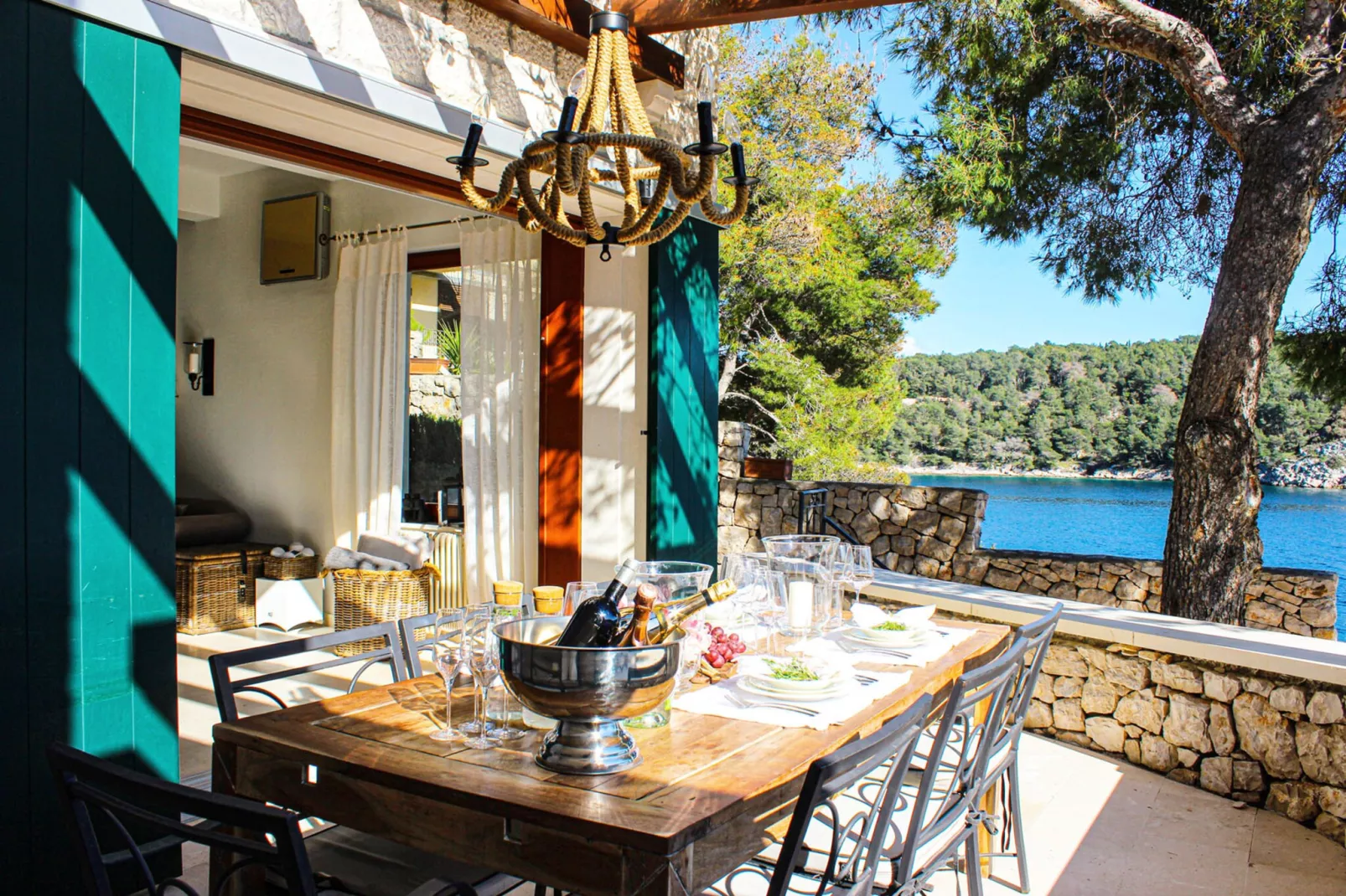 Seafront villa Marella - Terrace