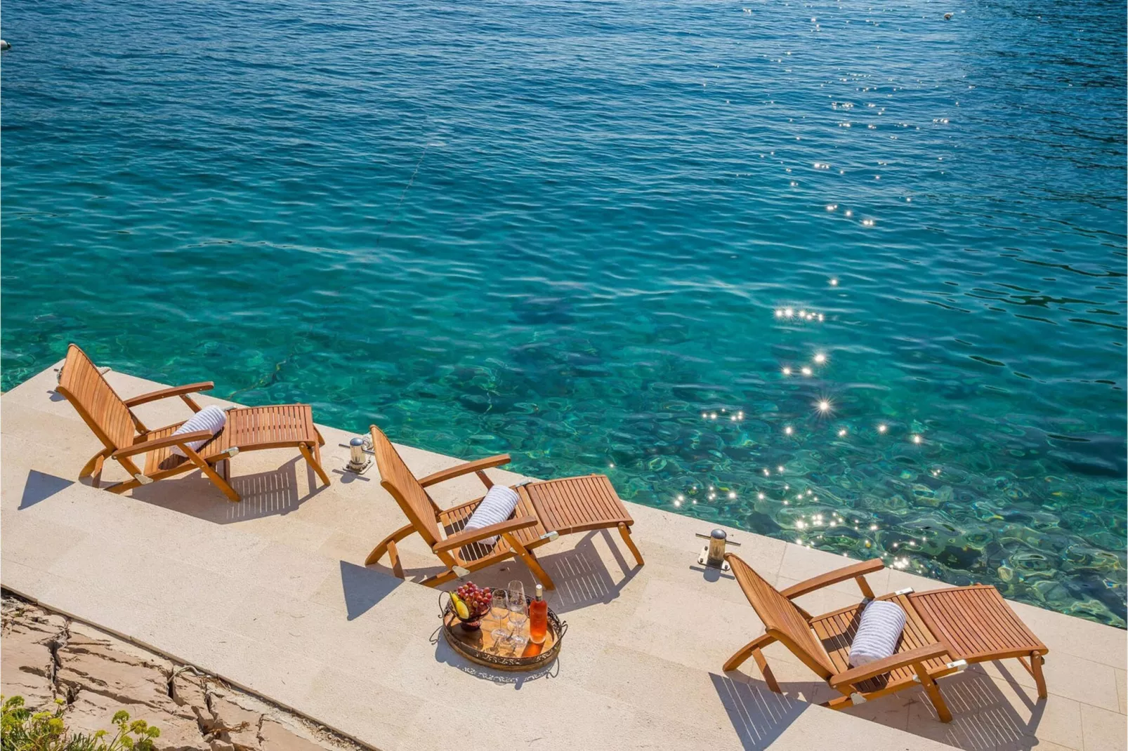 Seafront villa Marella - Terrace