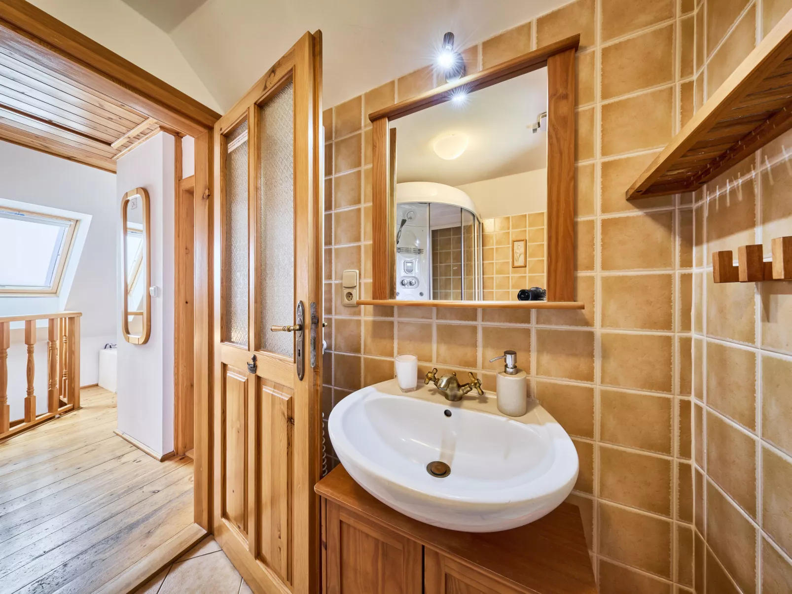 Timber Lodge with Sauna - Dedans