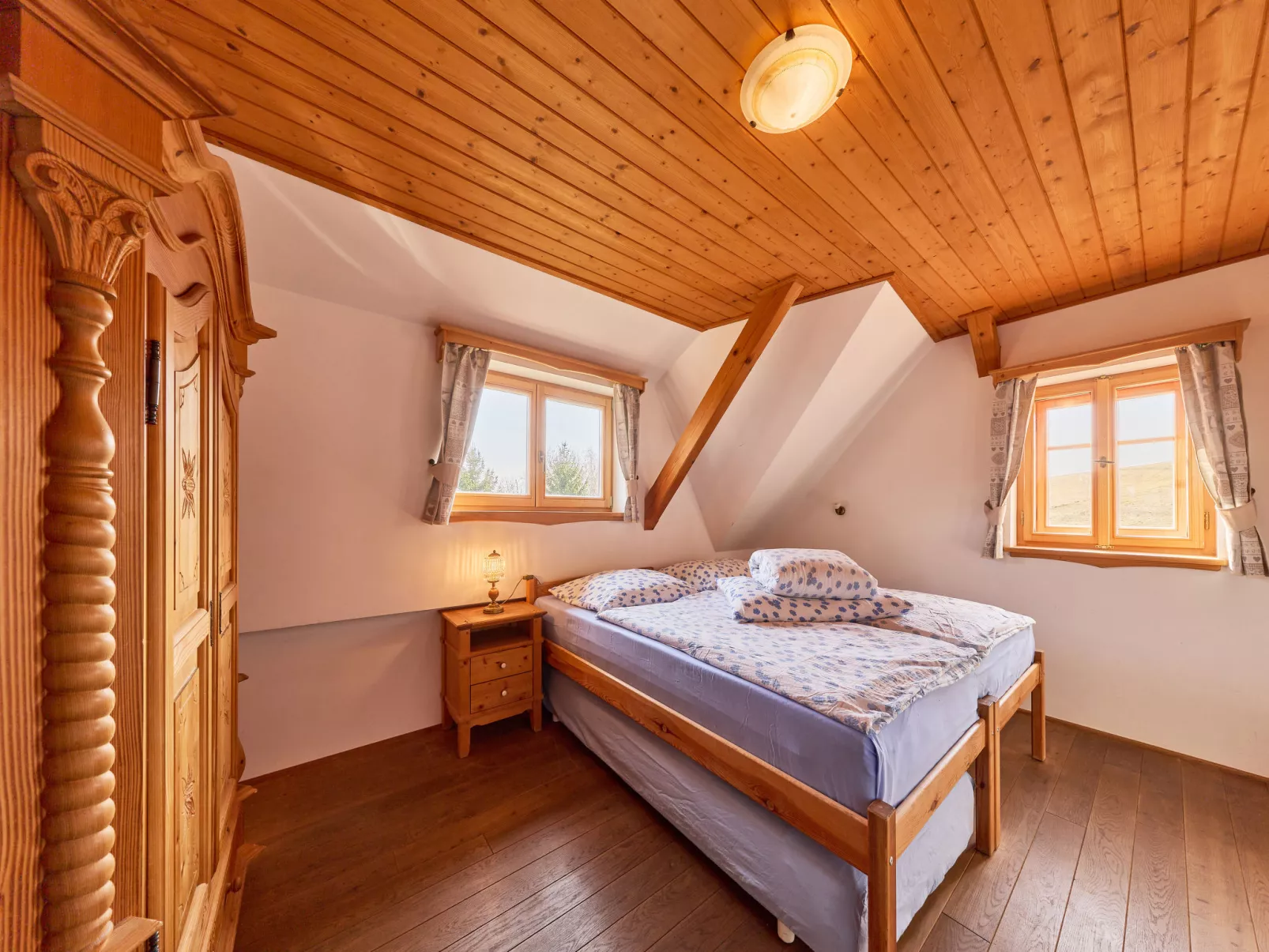 Timber Lodge with Hydromassage - Dedans