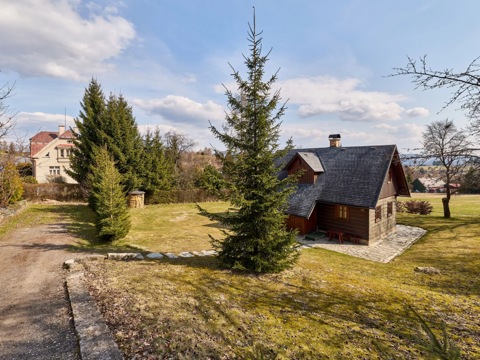 Timber Lodge with Sauna - Dehors