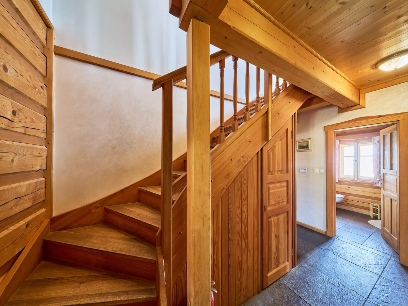 Timber Lodge with Hydromassage - Dedans