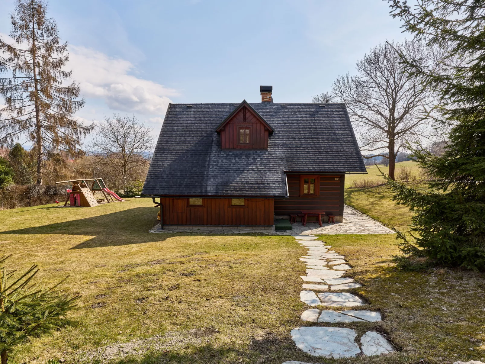 Timber Lodge with Sauna - Dehors
