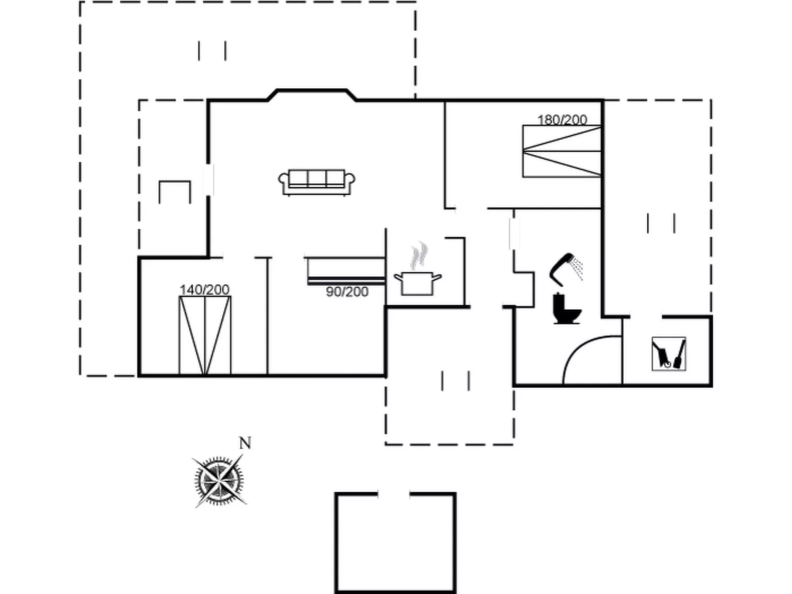 "Swale" - 500m from the sea