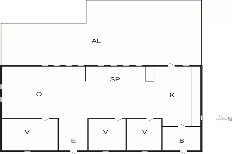 4 etoiles maison de vacances a Bovallstrand - Plan