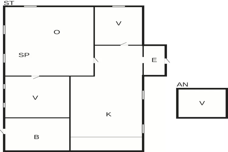 4 star holiday home in tånumshede-By Traum - Floor plan