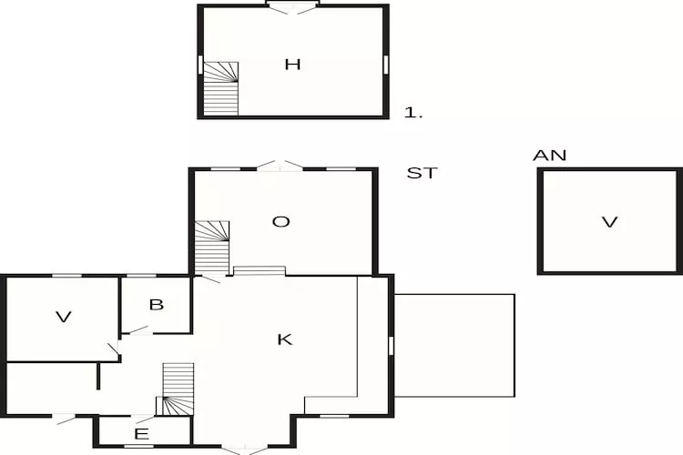 4 Sterne Ferienhaus in VAXHOLM - Grundriss