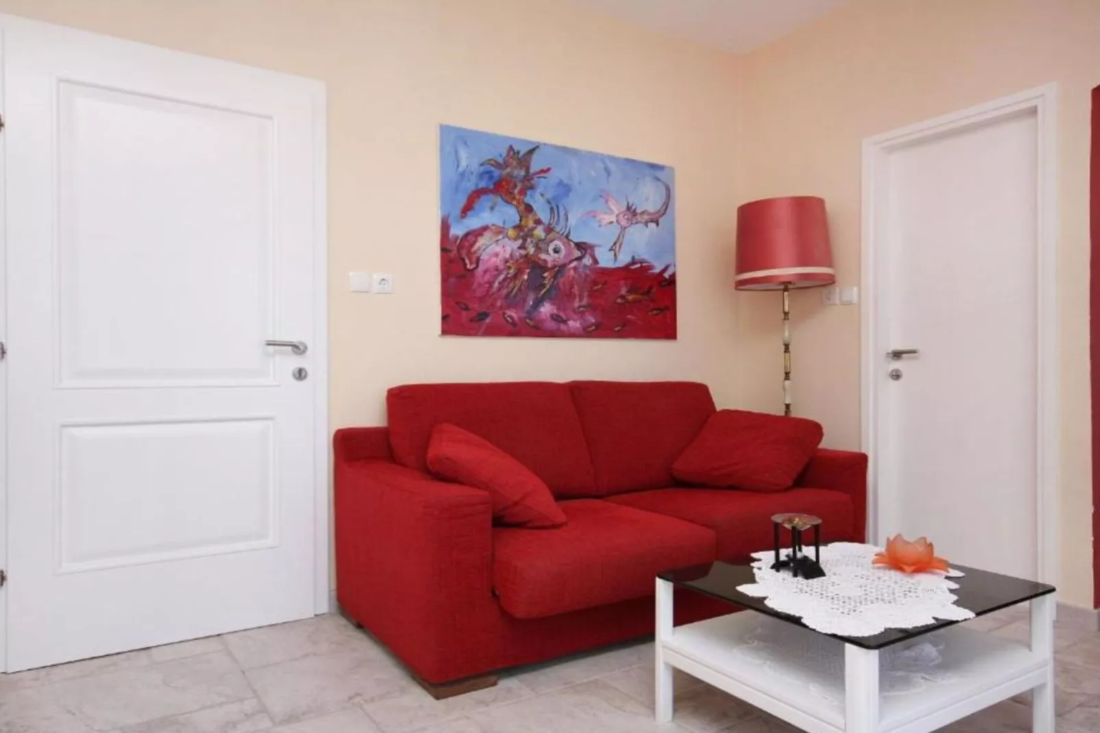 Beachside Serenity Apartments in Barbot - One Bedroom Apartment with Terrace and Sea View (Owner RED)