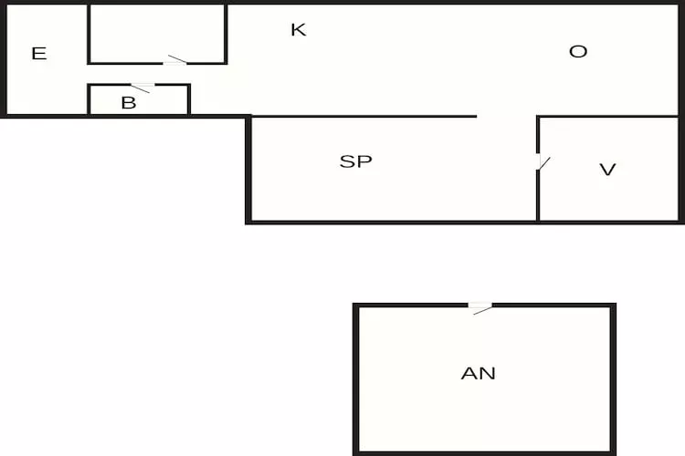 Retraite en bord de mer avec annexe privée - Plan