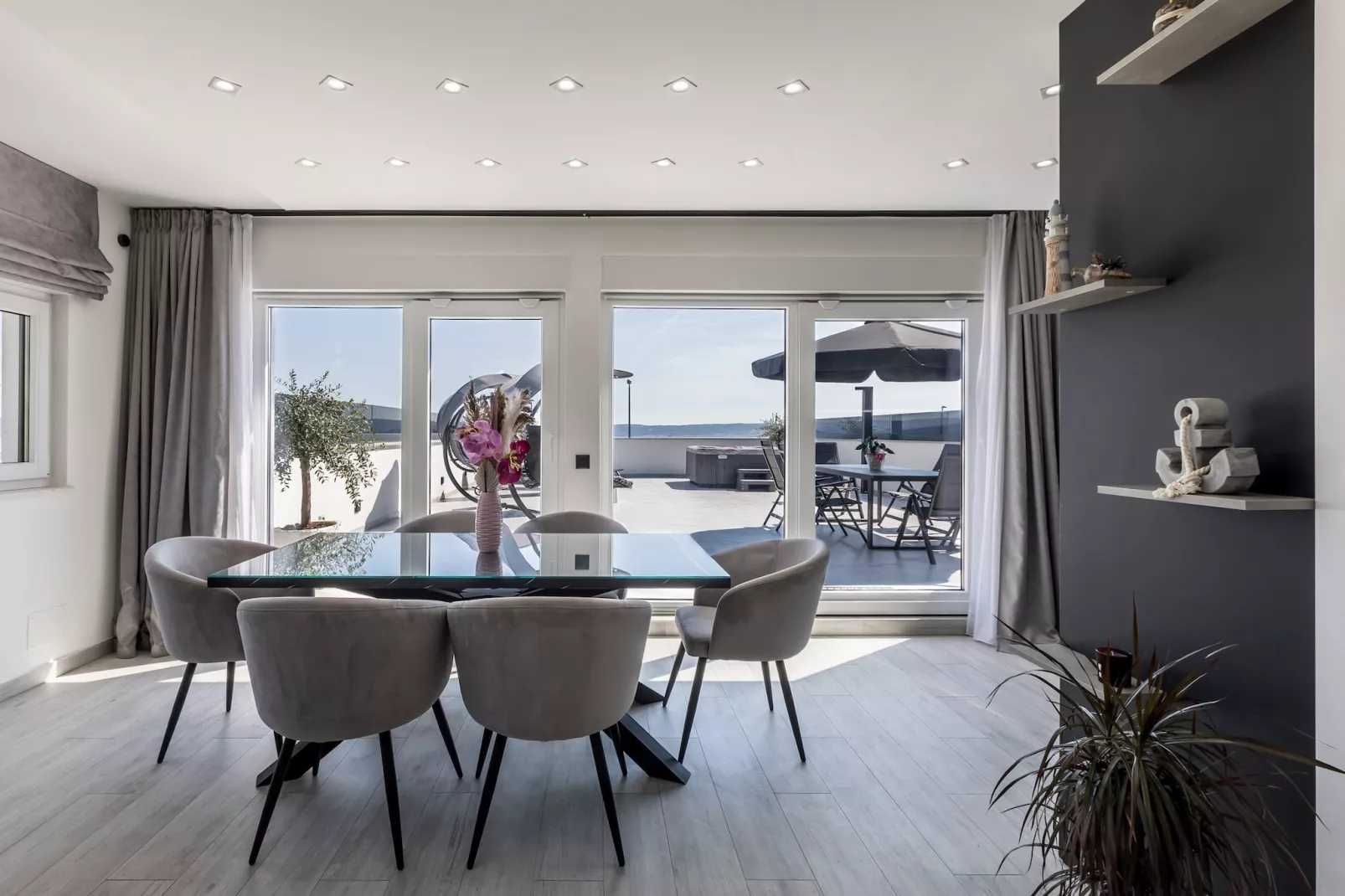 Scenic Kastel Luksic Apartments - Two Bedroom Apartment (owner Penthouse) - Wohnzimmer