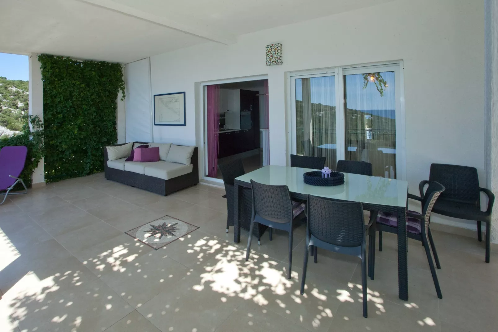 Wonderful Visinisce Apartments with Terrace and Sea Views - Standard Two Bedroom Apartment  (Owner 1) - Living room