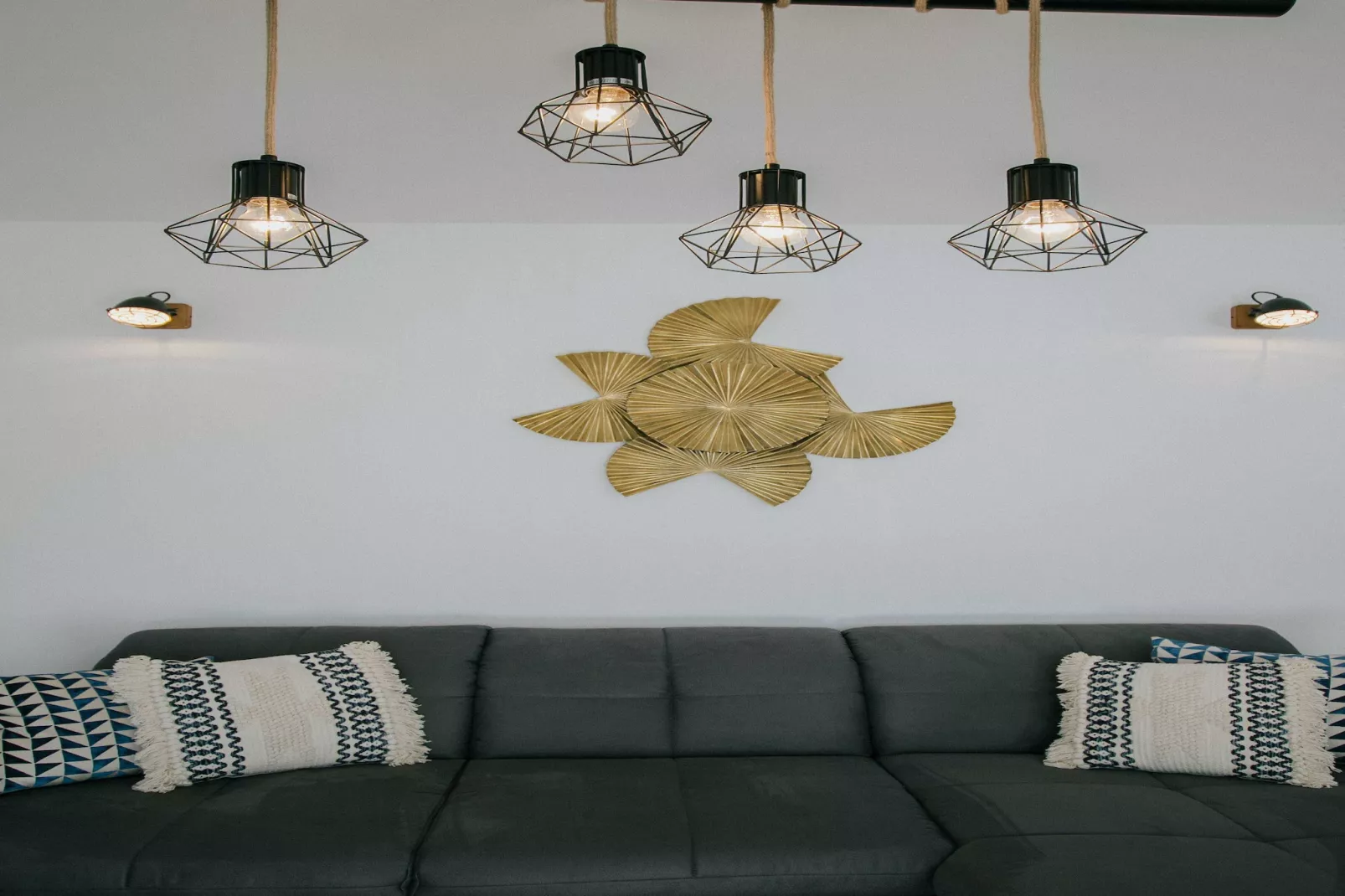 Spacious Luxury Trogir Apartments - Two Bedroom Apartment (Marin) - Living room