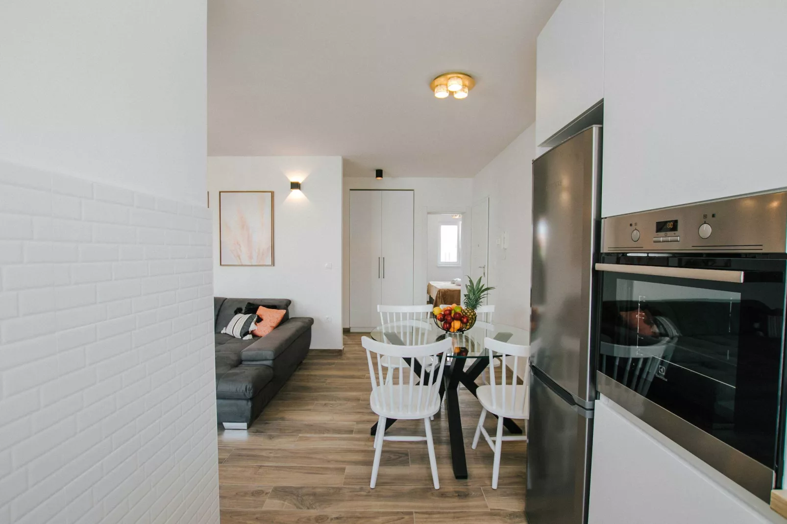 Spacious Luxury Trogir Apartments - Classic Two Bedroom Apartment (Coral) - Living room