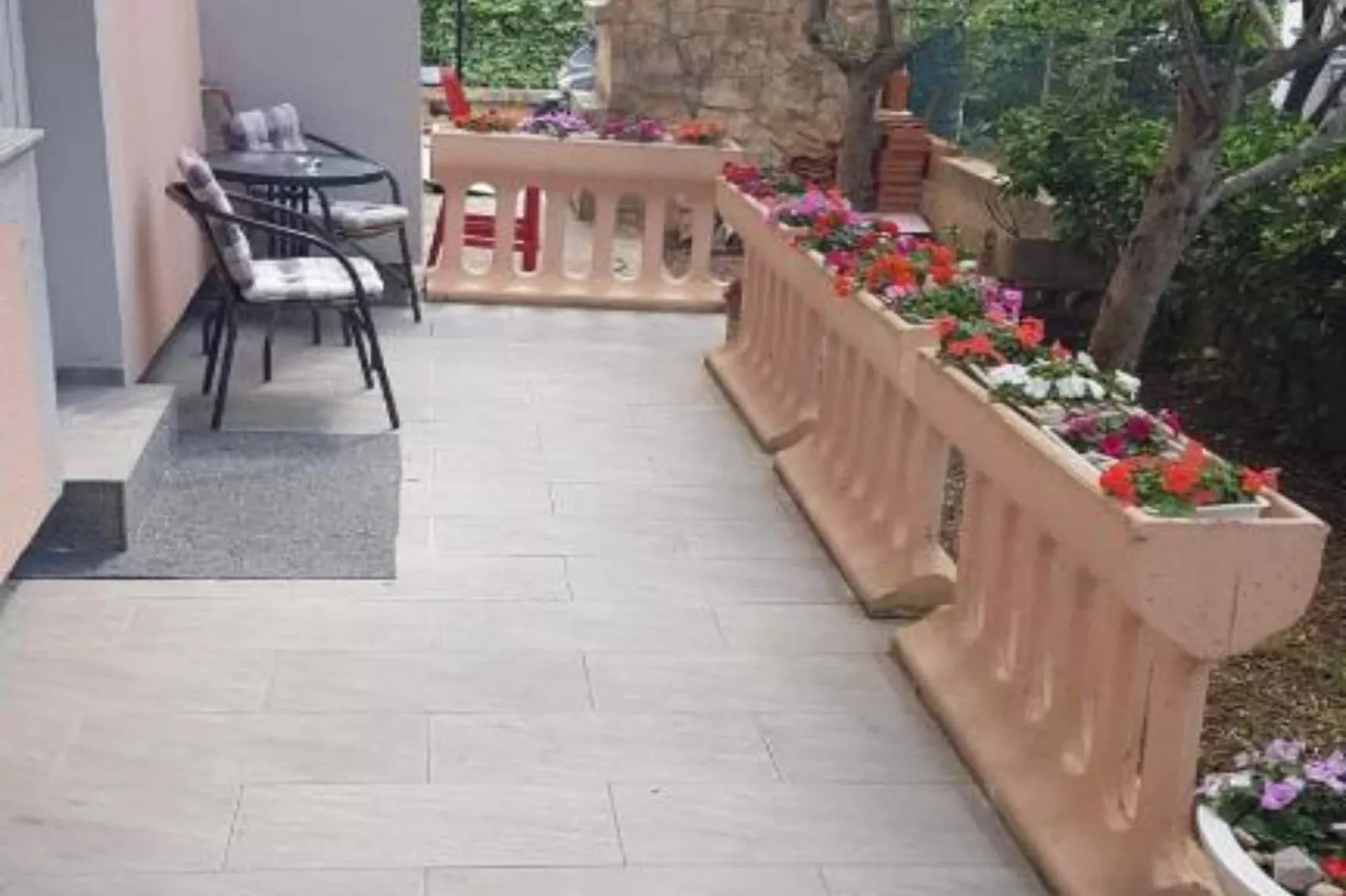 Modern Apartments in Zadar with Private Terrace - Studio Apartment with Terrace - Terrasse / balcon